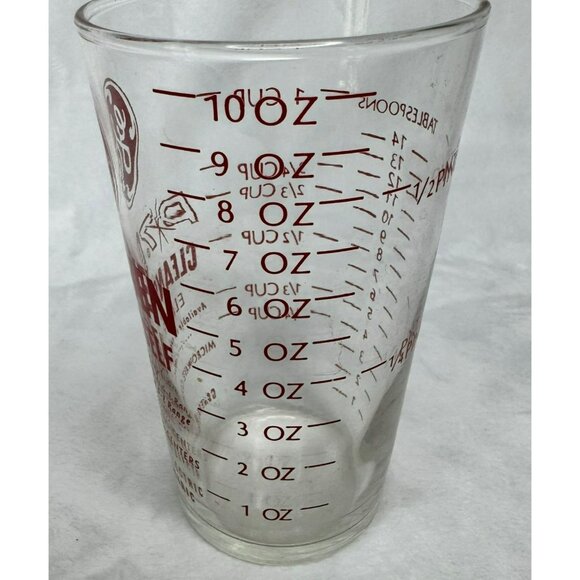 General Electric GE P7 Cleans Electrically Oven Federal Glass Measuring Cup 1963 - Picture 4 of 10